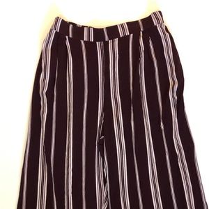 Burgundy Ankle Pants